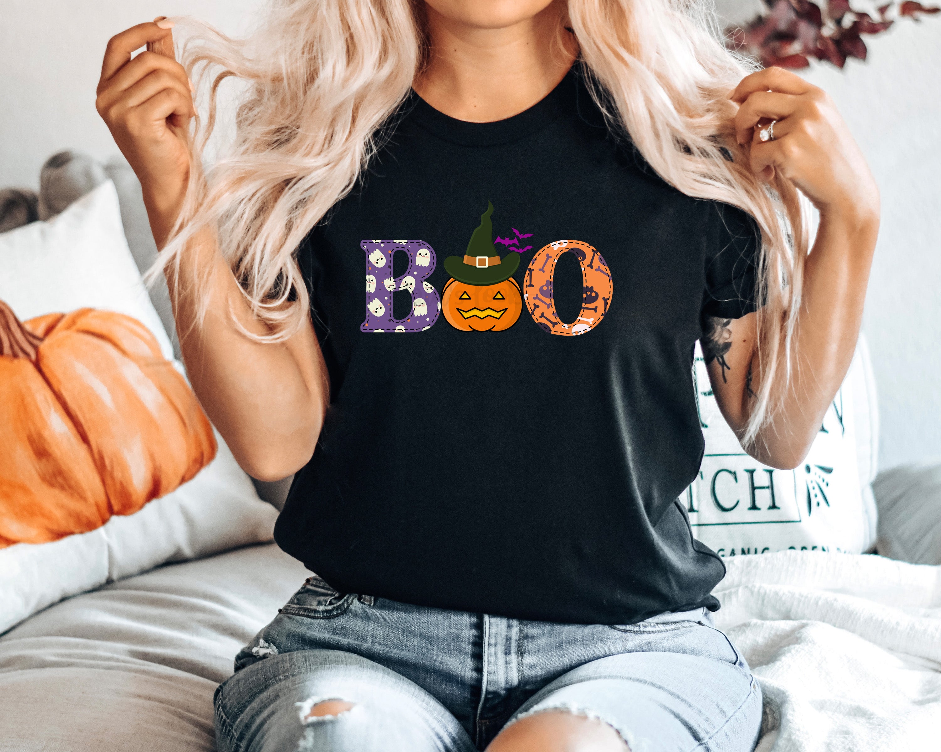 Doodle Boo Halloween Shirt