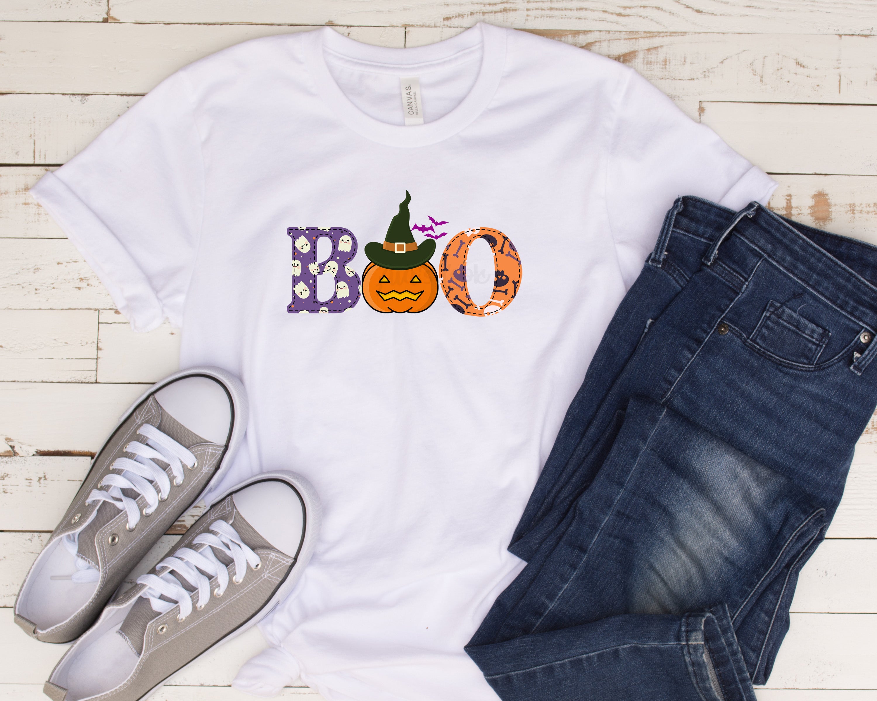 Doodle Boo Halloween Shirt