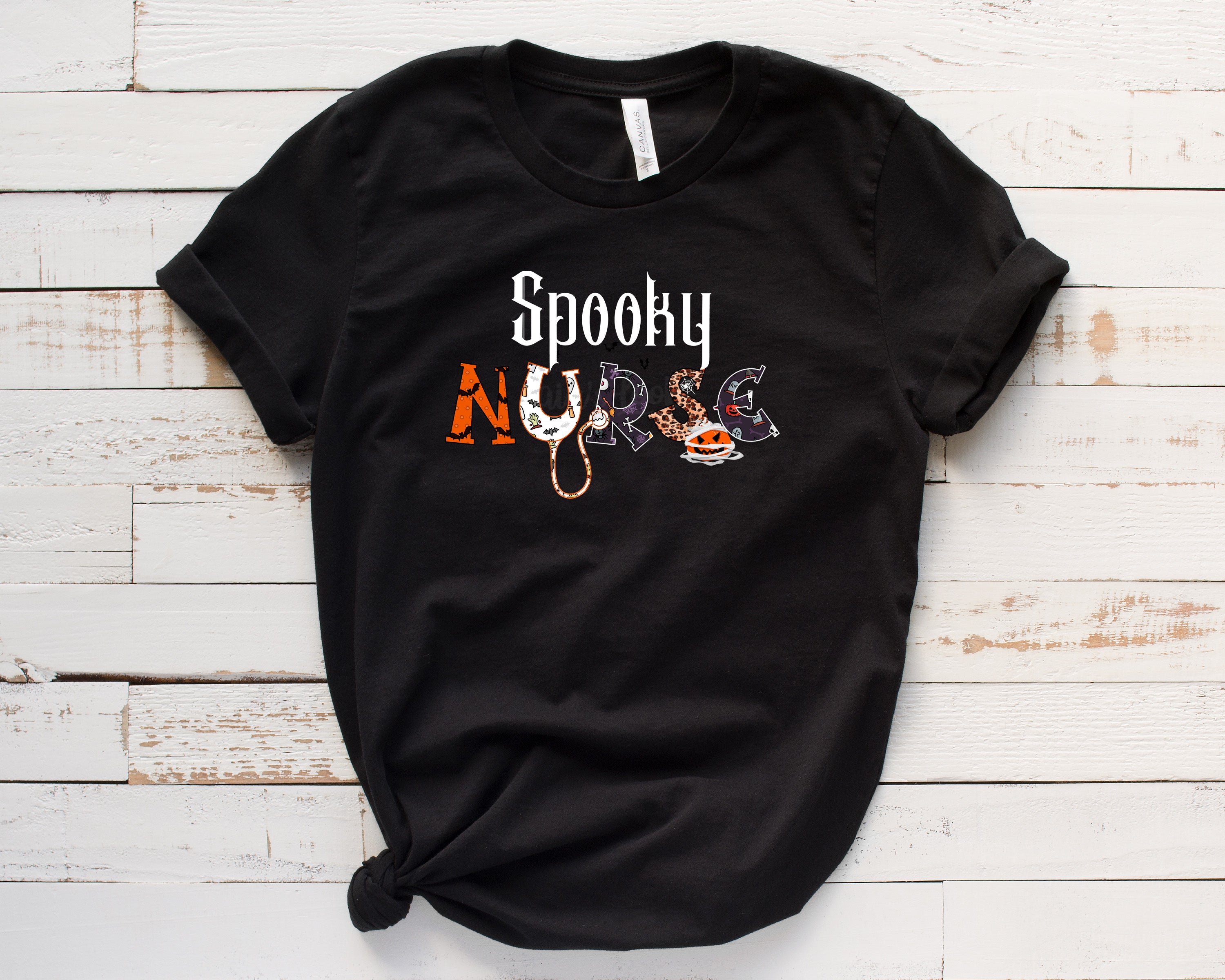 Spooky Nurse | Funny and Cute Halloween Shirt