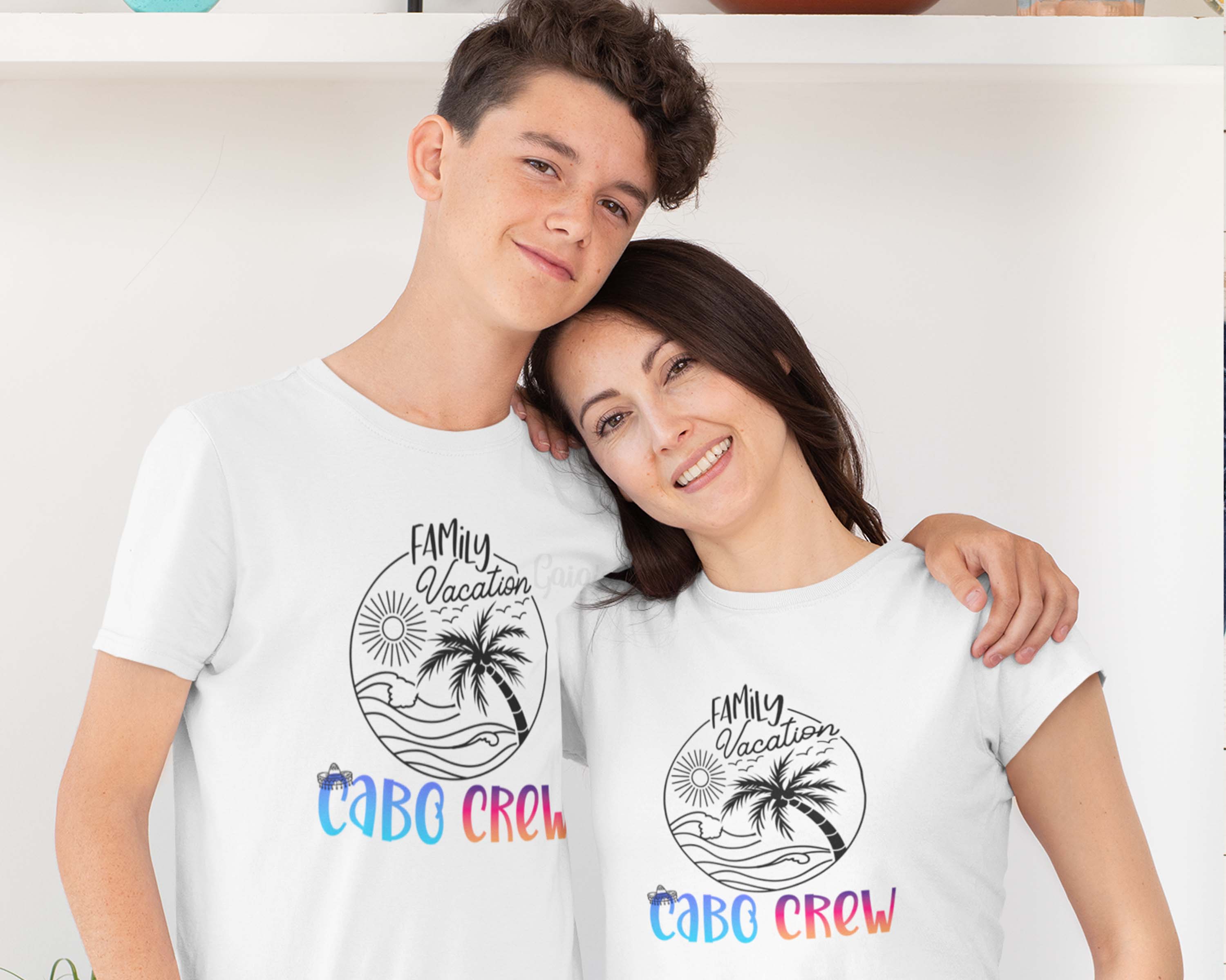 Cabo Crew Family Vacation Matching Shirts