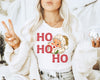 HO HO HO Santa Shirt| White Retro Vintage Tee