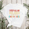 Load image into Gallery viewer, I Keep All My Dad Jokes In A Dad-A-Base| Funny Father&#39;s Day Shirt