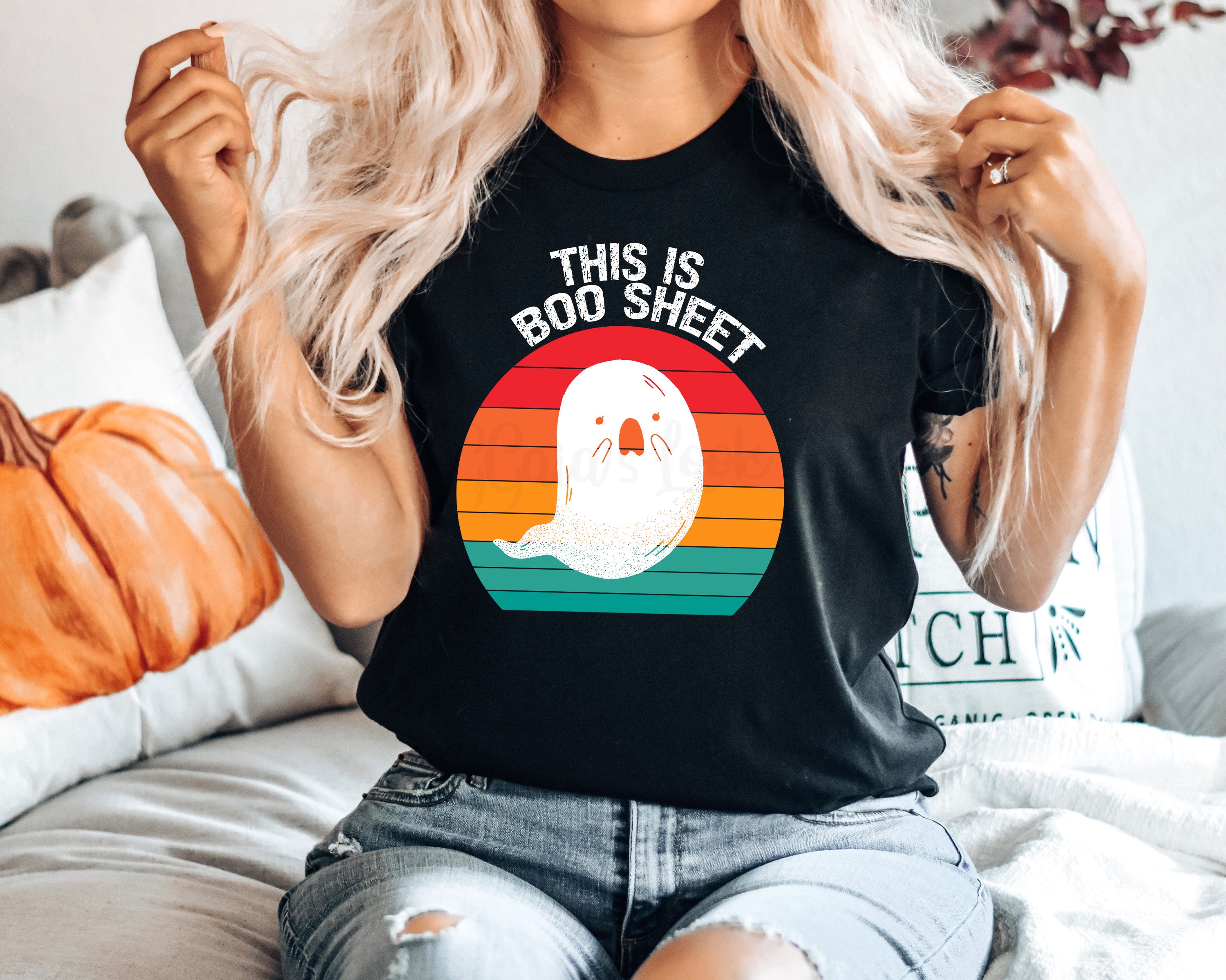 This Is Boo Sheet| Ghost Halloween Shirt